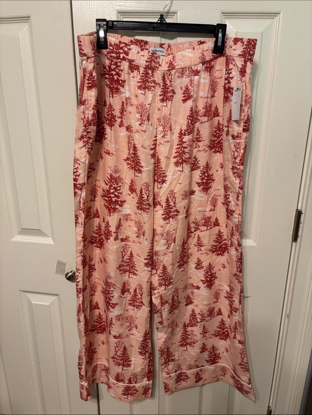 Nordstrom Cozy Cotton Blend Flannel Plus Pajama Set - Picture 8 of 13